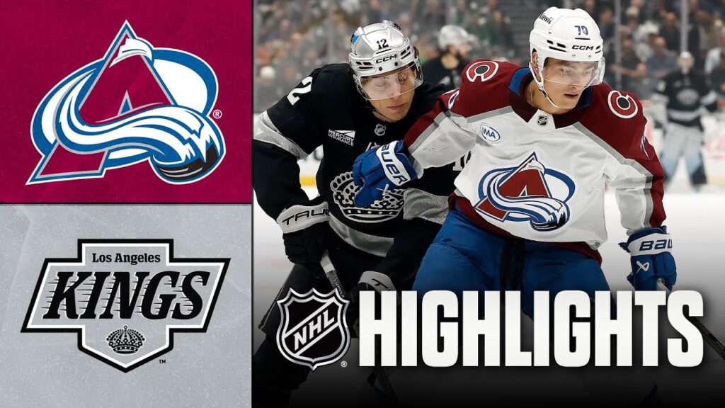 NHL Highlights: Colorado Avalanche vs LA Kings | Oct 7, 2025 | Ice Hockey Result