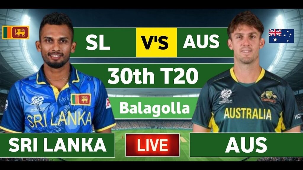 AUS vs SL Live Score, T20 World Cup Match: Australia vs Sri Lanka Ball-by-Ball Commentary & Updates