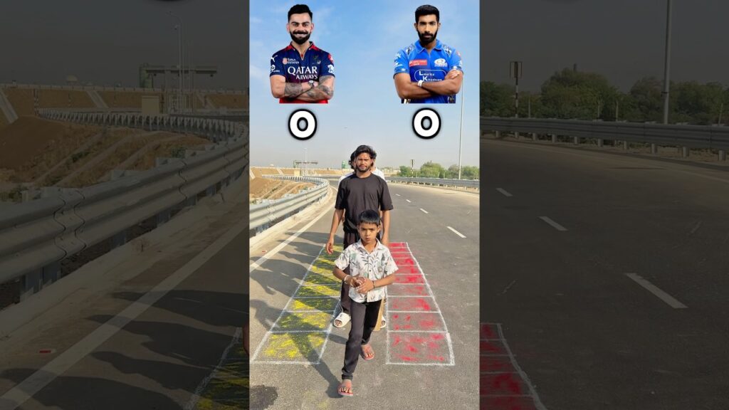 Virat Kohli vs Jasprit Bumrah: The Ultimate Face-Off | Who Wins? @6CHALLANGERBOYS #Shorts