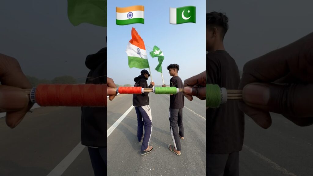 India vs Pakistan Stone Race 🇮🇳🇵🇰 | Gitti Game Challenge #Shorts