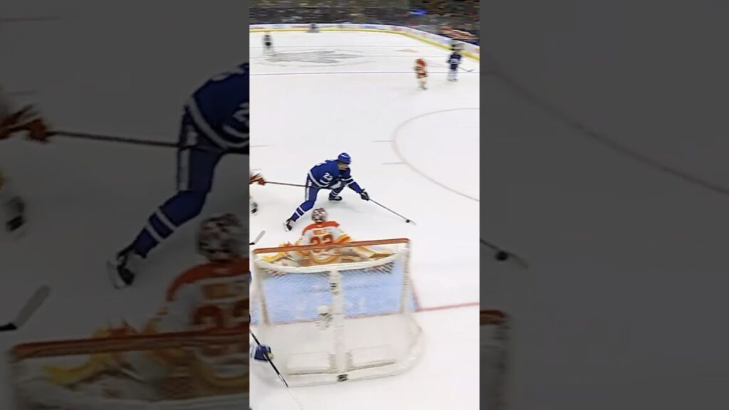 Matthew Knies Goal Highlights: Toronto Maple Leafs vs Calgary Flames NHL | Horrible Giveaway!