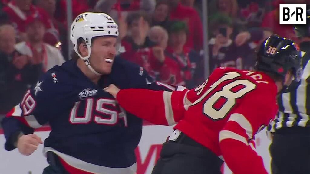 USA vs Canada 4 Nations Face-Off: 3 Fights in First 9 Seconds Shocks Fans