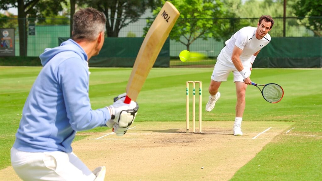 Can a Cricket Batter Face a 210kmph Tennis Serve?