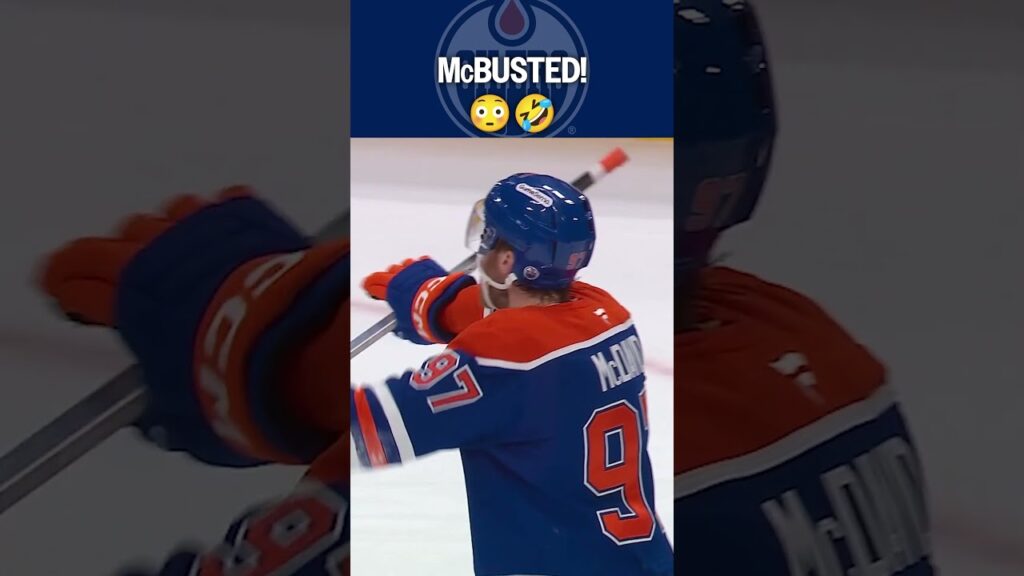 Connor McDavid's Viral Funny Moment Caught on Camera! 😅