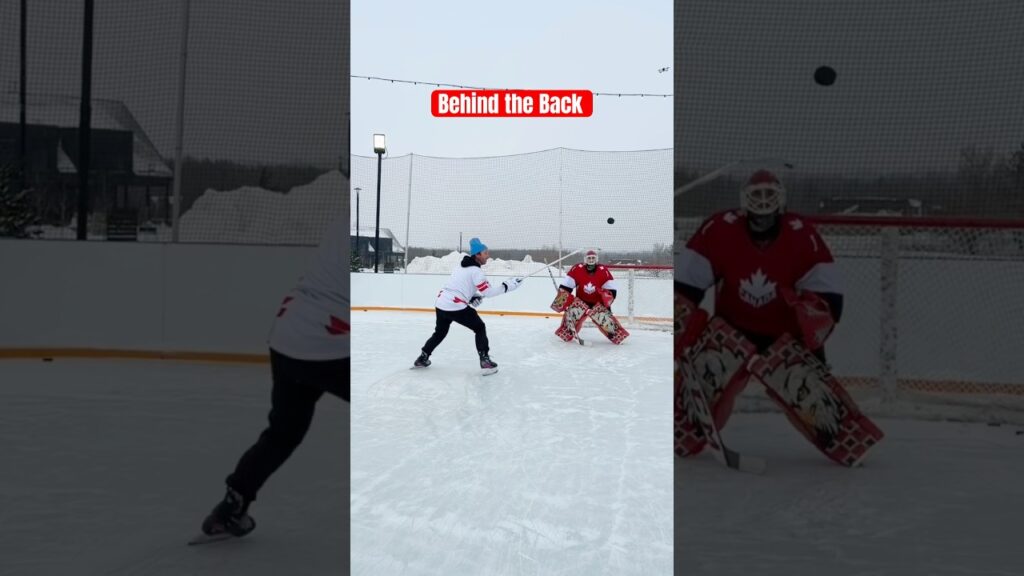 Testing the New Outdoor Hockey Rink at TPC Toronto: Pavel Barber Trick Shots