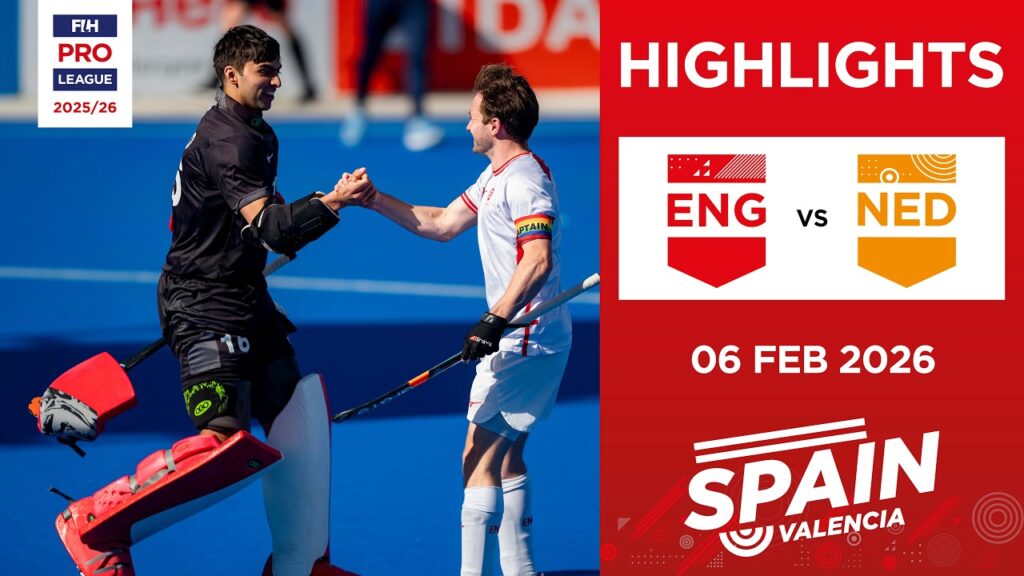 England vs Netherlands FIH Hockey Pro League 2026 Full Highlights | 06 Feb 2026