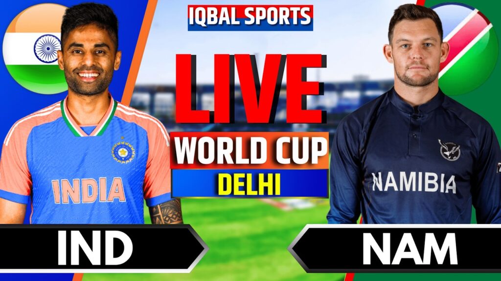 IND vs NAM Live Score: T20 World Cup 2024 - India vs Namibia Live Cricket Match Today