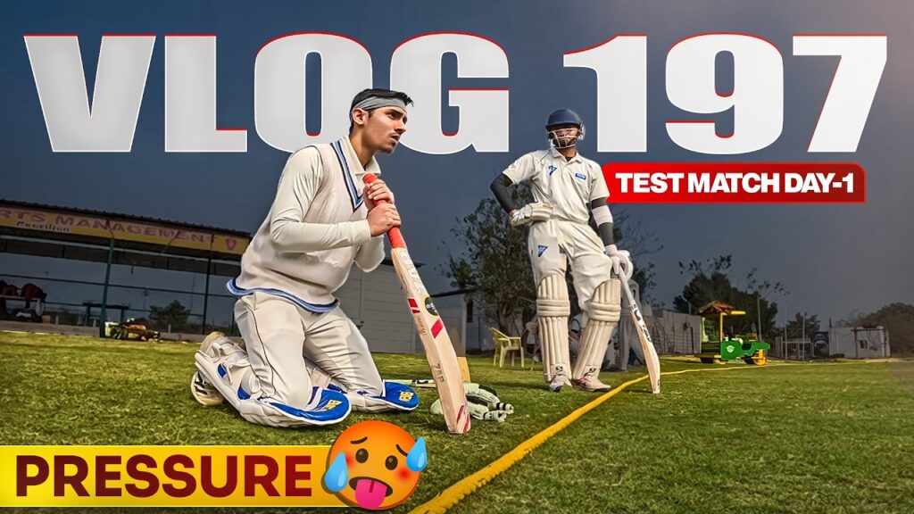 Inside an Intense Test Match! 🔥 Cricket Sledging & Match Day Vlog | Cricket Cardio