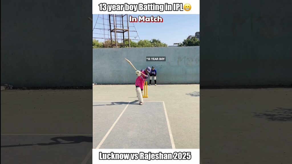 14 Year Old Wonderkid Batting Like Rishabh Pant & Yashasvi Jaiswal | Next Indian Cricket Star? #Shorts