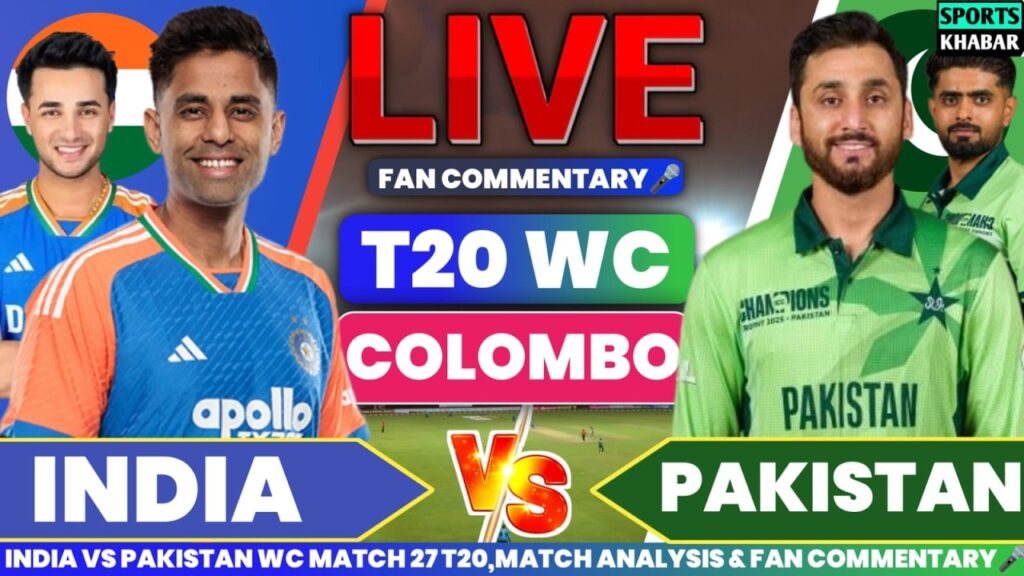 India vs Pakistan Live Score: T20 World Cup 2024 Match Commentary & Updates Scorecard
