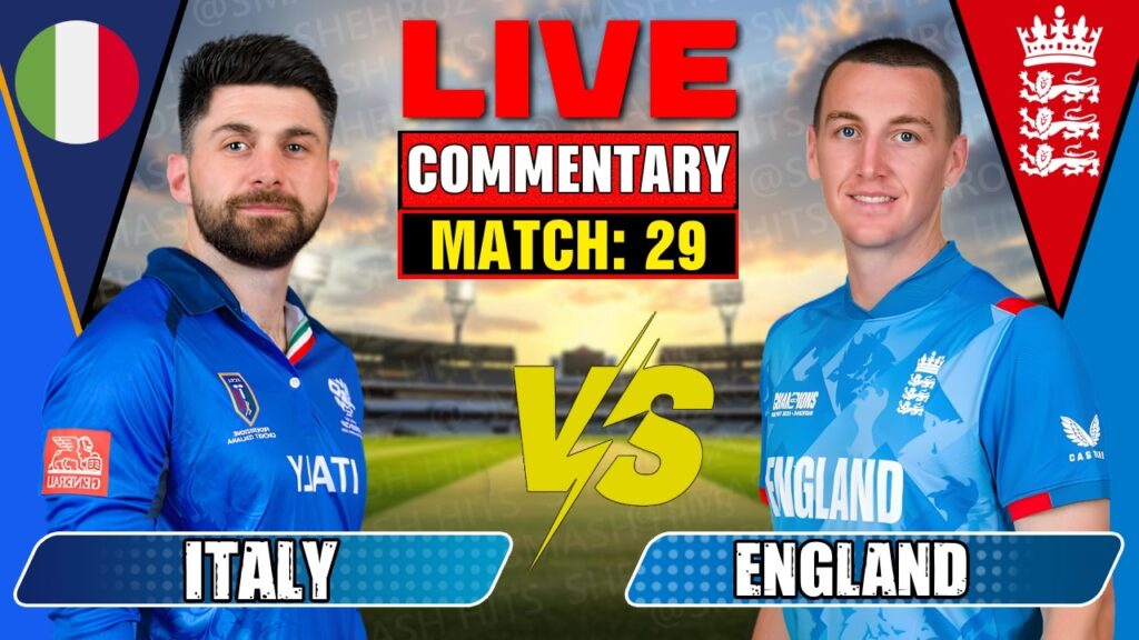 🔴Live: England vs Italy | Live Football Score & Match Commentary Updates