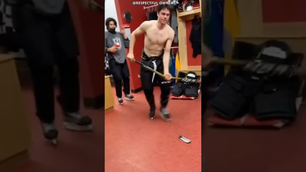 Why Do Hockey Players Break Their Sticks? 🏒 #shorts #hockey #sports #facts