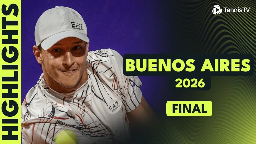 Francisco Cerundolo vs Luciano Darderi Final Highlights: Buenos Aires 2026 Tennis Championship