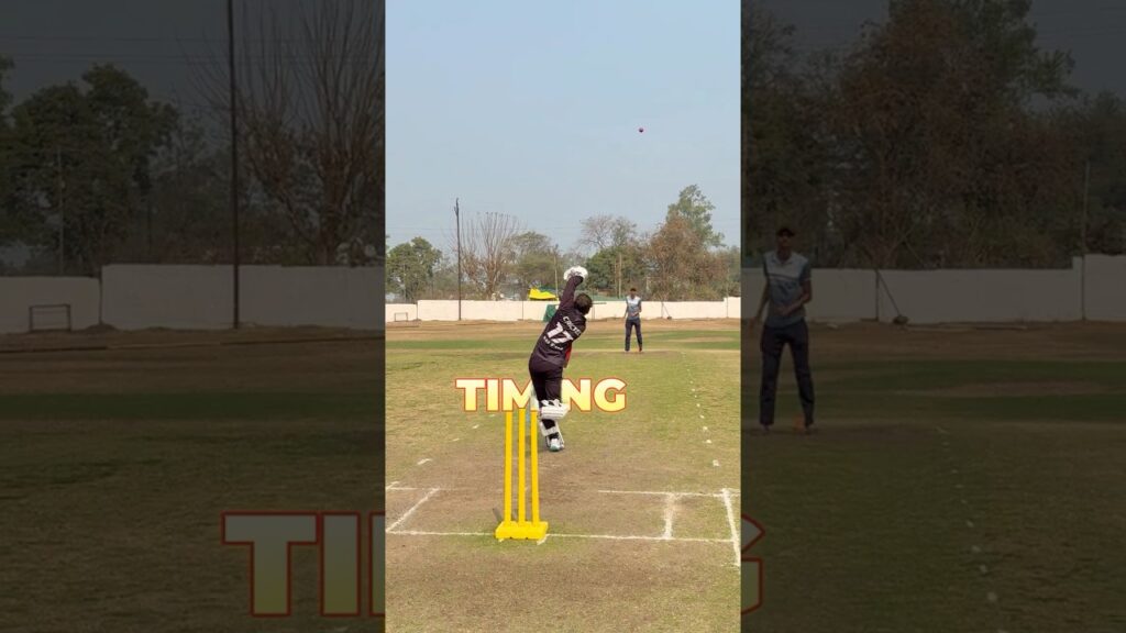 Power vs Timing: Sixer Kaise Maarein? 🏏 #cricket #shorts #crickettips
