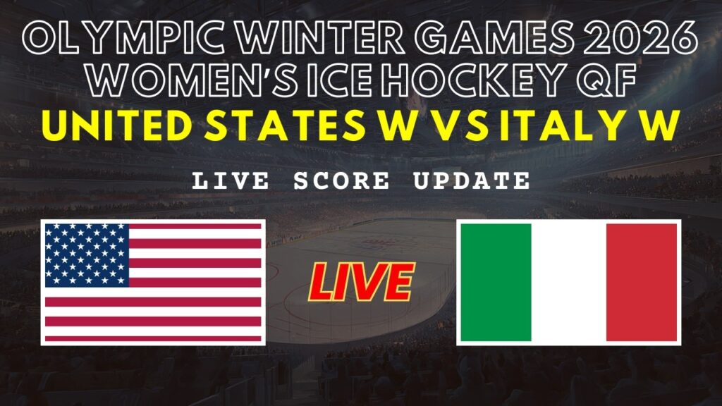 USA vs Italy Live: Women’s Ice Hockey Quarter-Finals Scores, 2026 Winter Olympics