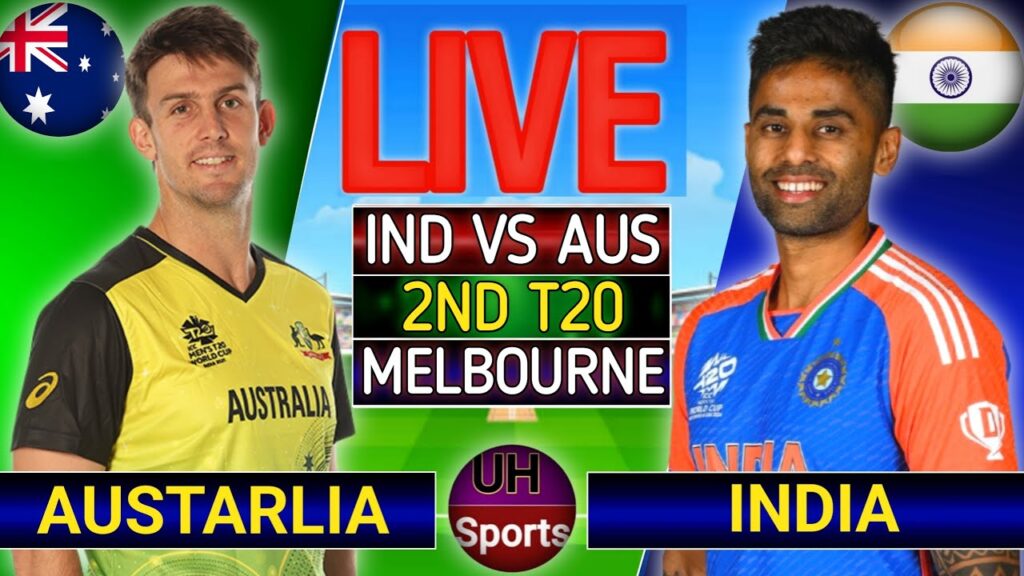 IND vs AUS 2nd T20 Live Score: India vs Australia Live Cricket Match Today, Scorecard & Updates