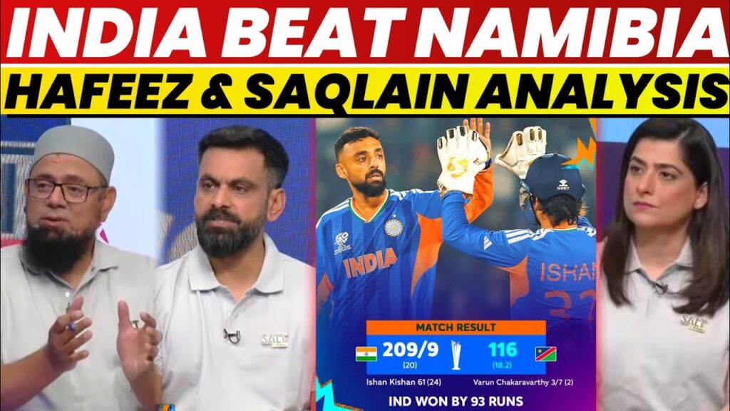 IND vs NAM Analysis: Mohammad Hafeez and Saqlain Mushtaq on India's Performance