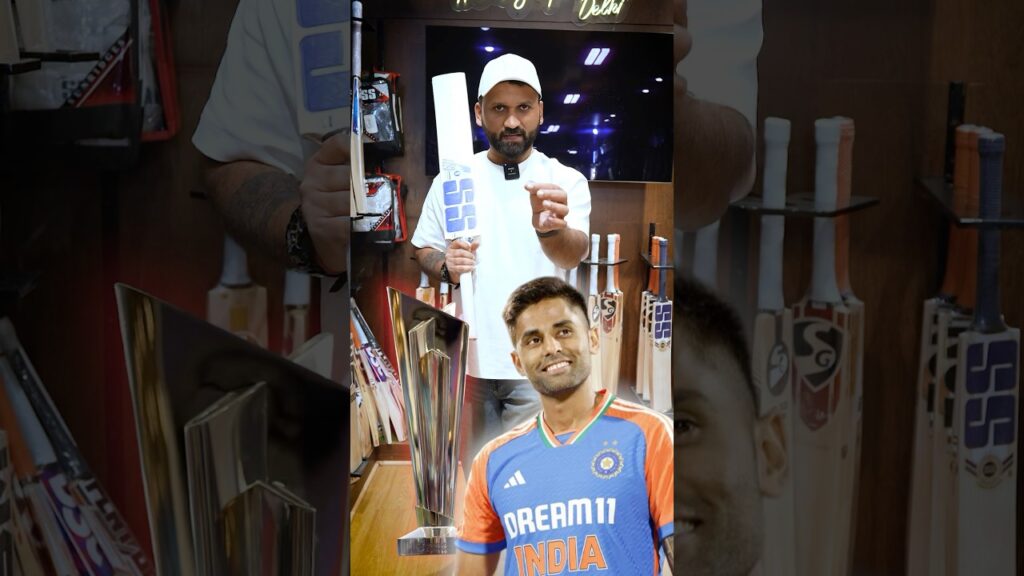 Surya Kumar Yadav's Best Bat for T20 World Cup 2026 🏏 #SKY #Cricket #Shorts