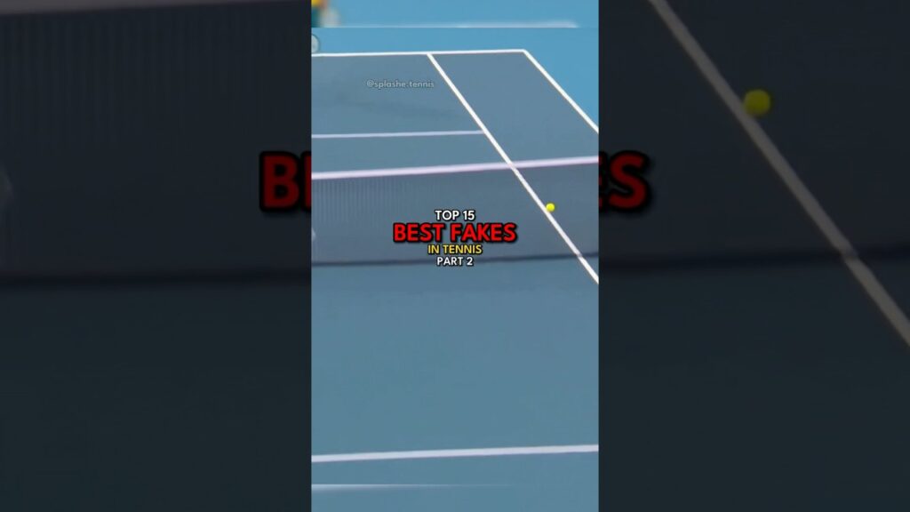 15 Best Deceptive Shots in Tennis: Top Tennis Fakes Part 2