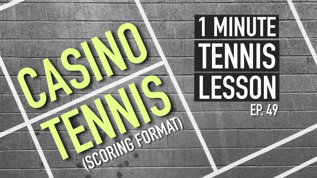 How to Play Casino Tennis Scoring: 1 Minute Lesson (Ep.49) #shorts