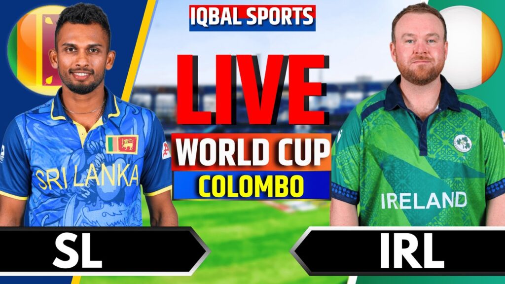 SL vs IRE Live Score, T20 World Cup: Sri Lanka vs Ireland Live Cricket Match Today Online