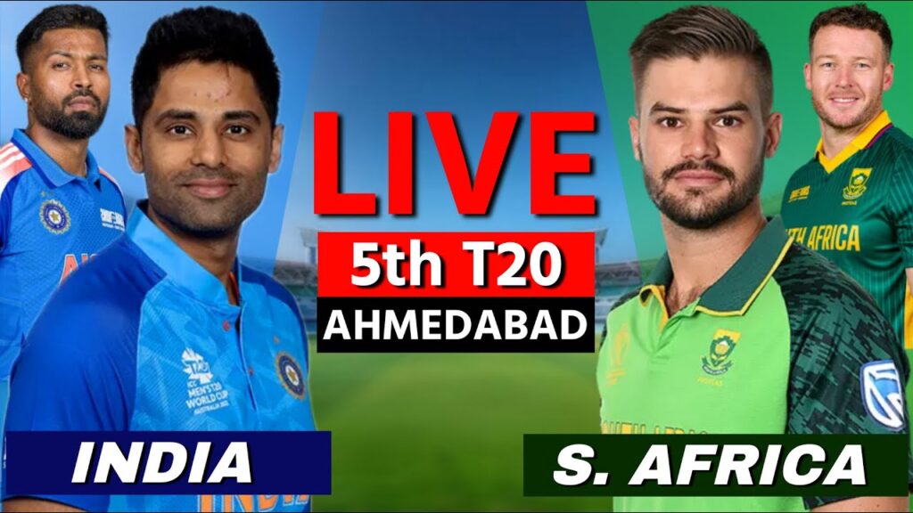 IND vs SA Live Score: India vs South Africa 5th T20 Match Scorecard, Commentary & Updates