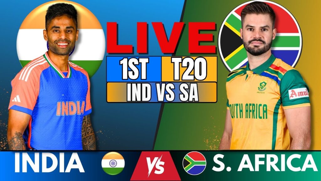 IND vs SA Live Score: India vs South Africa 1st T20I Live Updates & Commentary Scorecard