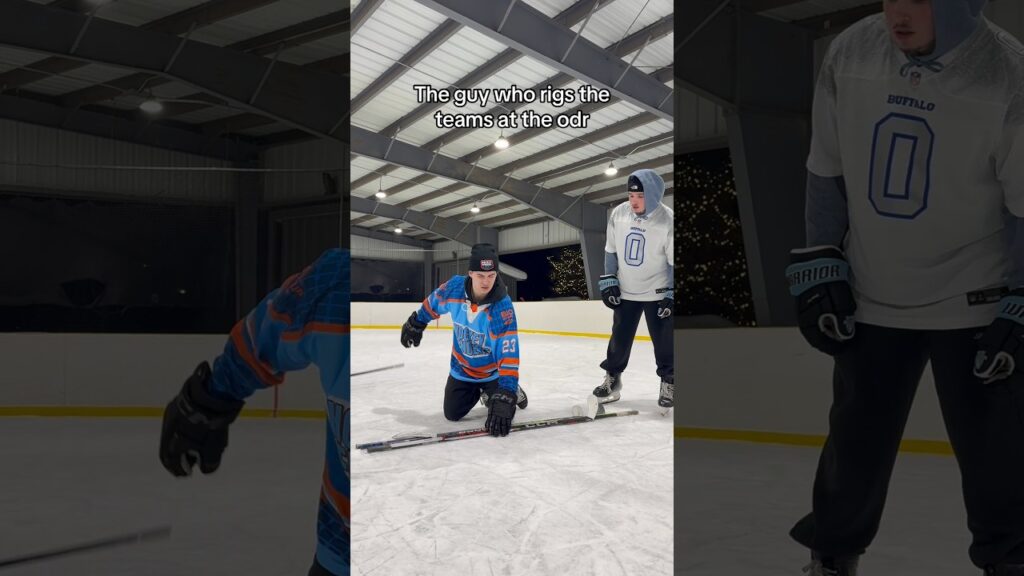 Who is the guy rigging teams at the ODR? 🏒 #hockey_in_india