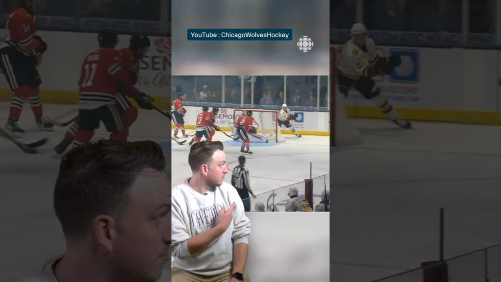 Bradly Nadeau marque un but spectaculaire | Hockey Highlights Indian Fans