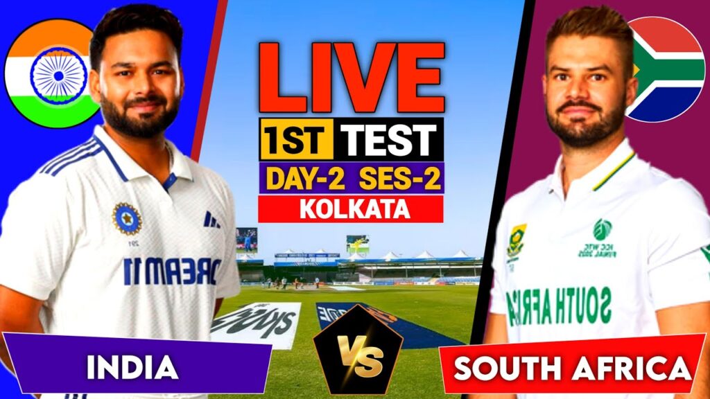 India vs South Africa Live Score: IND vs SA 1st Test Day 2, Session 2 Live Updates & Commentary
