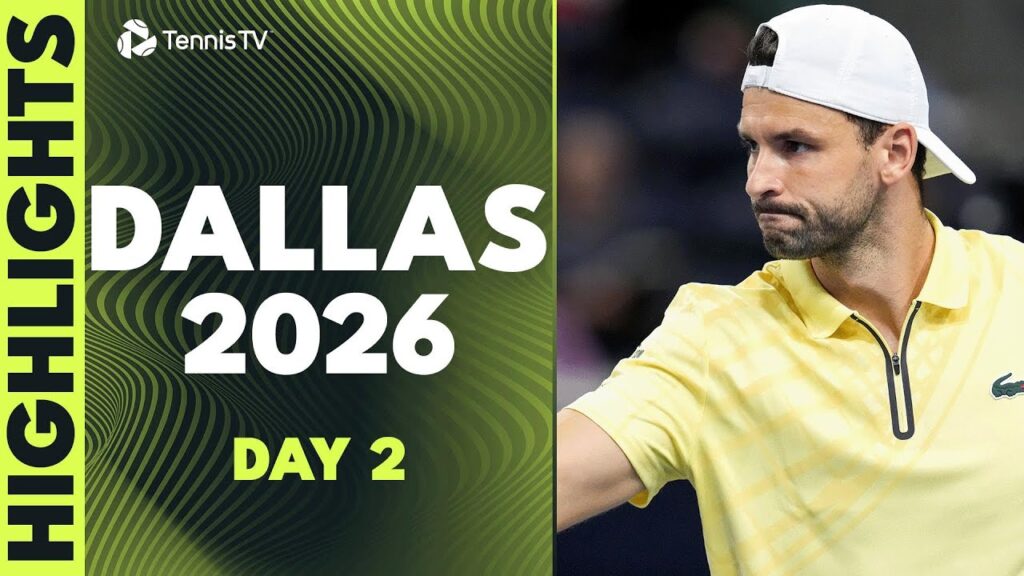 Dallas Open 2026 Day 2 Highlights: Fritz, Shelton & Dimitrov Action - Watch Video