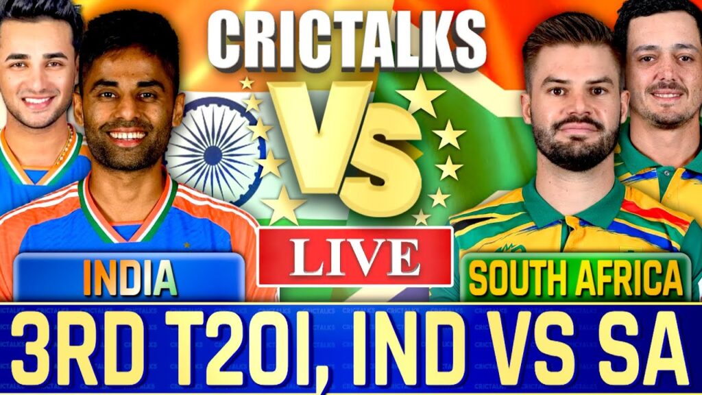 IND vs SA Live Score, 3rd T20I: India vs South Africa Live Cricket Match Today Scorecard & Commentary