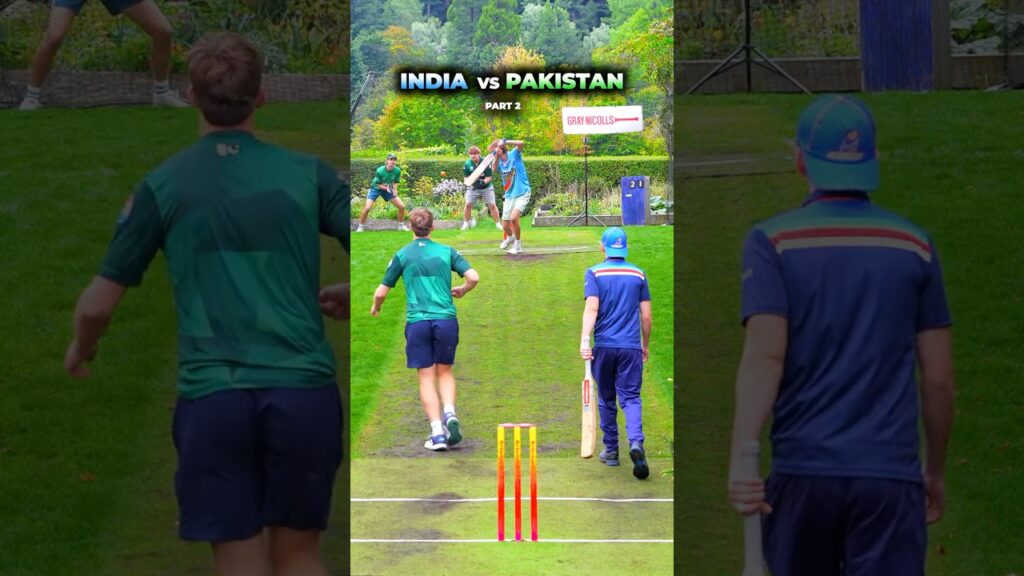 India vs Pakistan Backyard Cricket Part 2: Who Will Win? #Cricket #Shorts