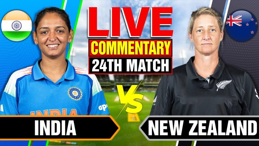 India vs New Zealand Live Score: IND vs NZ Live Cricket Streaming, Commentary & Updates | 24th Match