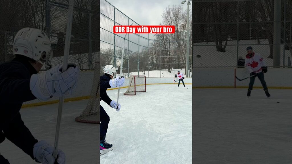 Hockey Trick Shots: Perfect Saucer Pass Snipe 🎯 #hockey #pavelbarber