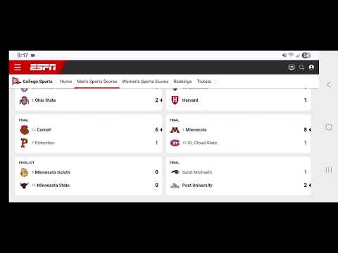 NCAA Women's Ice Hockey Results & Match Scores: Jan 23, 2026 Update