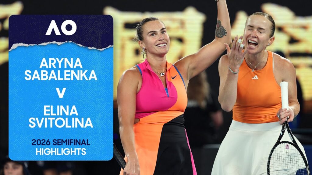 Aryna Sabalenka vs Elina Svitolina Highlights | Australian Open 2026 Semifinal Match Result