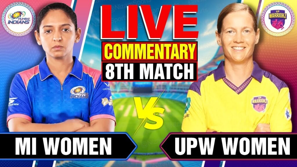 MI vs UPW Live Score: Mumbai Indians vs UP Warriorz, WPL 2024 Match 8 Live Commentary & Updates