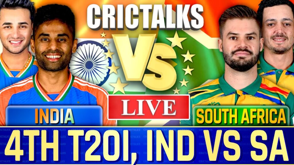 IND vs SA Live Score, 4th T20I: India vs South Africa Live Cricket Match Scorecard & Commentary Today