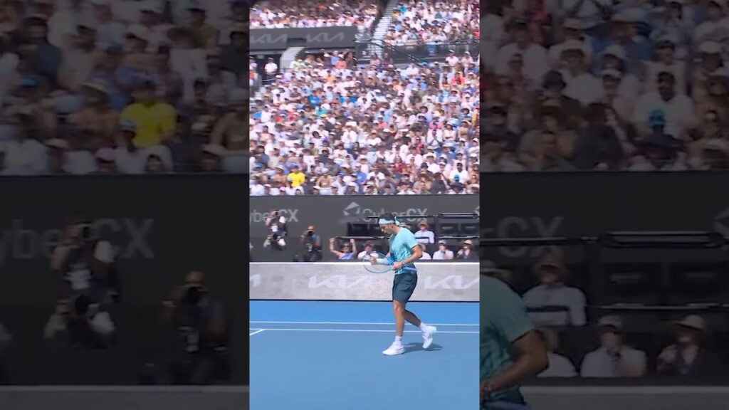 यह मैच पॉइंट सबसे रोमांचक था! 🤯 🎾