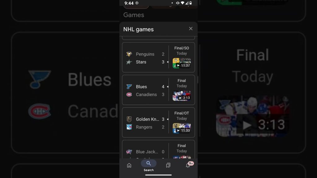 Top NHL Scores Today: Live National Hockey League Updates & Results
