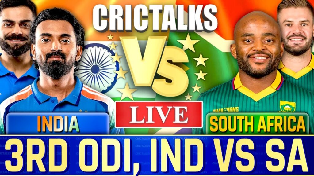 India vs South Africa Live Score: 3rd ODI Cricket Match Commentary & Highlights Scorecard