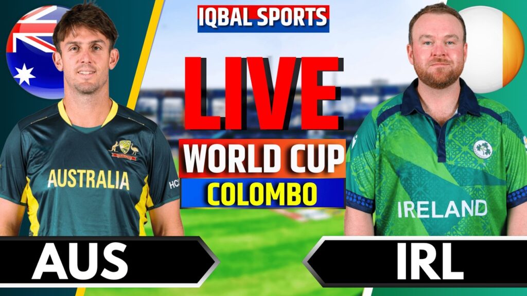 AUS vs IRE Live Score: Australia vs Ireland, T20 World Cup 2026 | Live Cricket Match Today