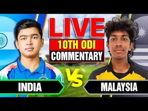 India vs Malaysia Live Score: ODI Cricket Commentary & Scorecard Updates | Live TV Match Analysis