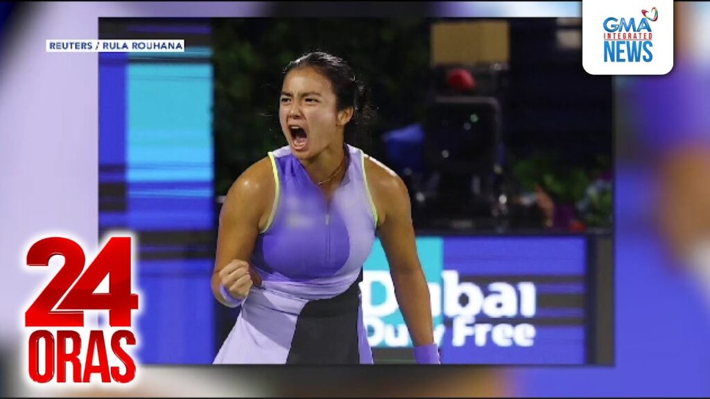 Pinoy Tennis Sensation Alex Eala Tinalo ang World No. 8 Jasmine Paolini sa Madrid Open