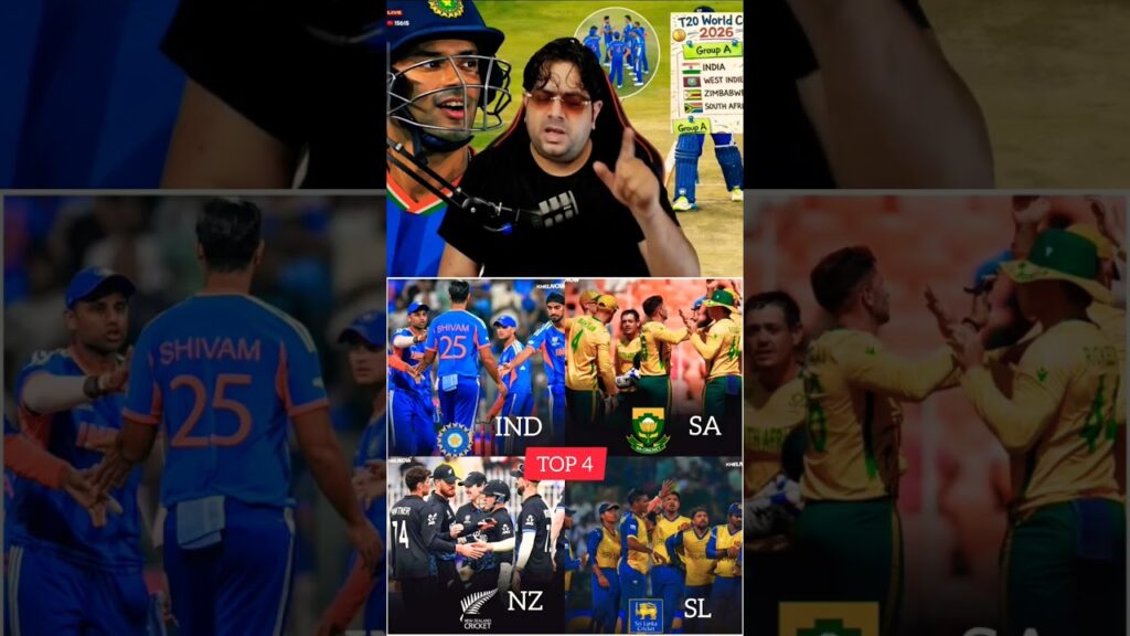 T20 World Cup 2026 Semi Final Scenarios: Top 4 Teams & Super 8 Points Table