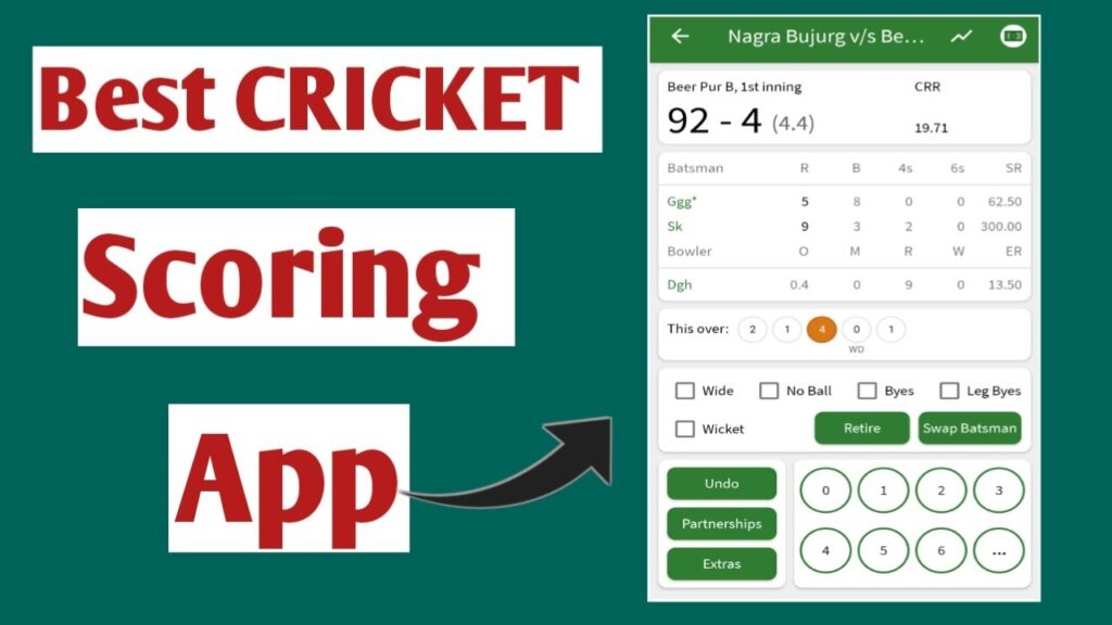 Cricket Scoring Mobile Par Kaise Kare? | Best Cricket Scoring App 2024