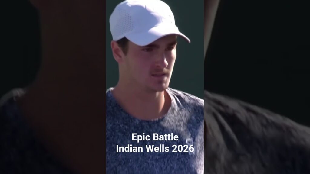 Joao Fonseca vs Karen Khachanov Highlights: Indian Wells 2026 Epic 3-Set Thriller #shorts #tennis