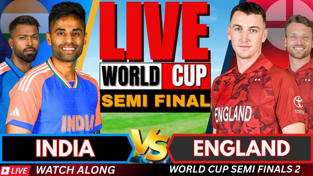 IND vs ENG Live Score: India vs England T20 World Cup Semi Final Match Today | IND vs ENG Live Streaming