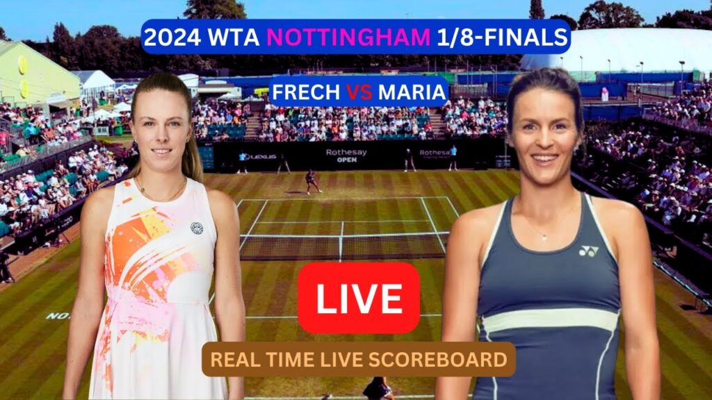 Magdalena Frech vs Tatjana Maria Live Score: WTA Nottingham Open 2024 Updates